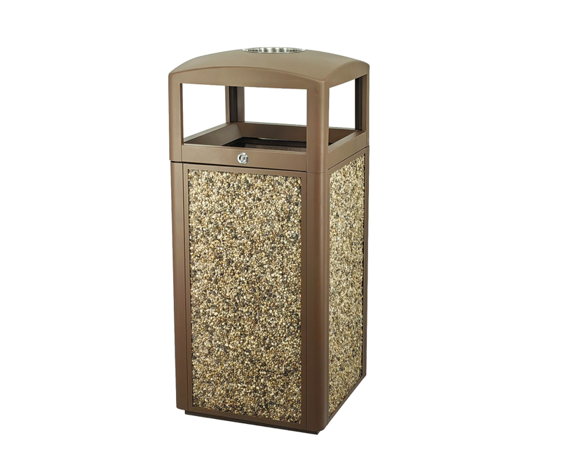 High-end luxury Commercial dustbin From Shining 