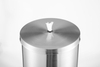 Rounded Stainless Steel Standing Gym Wipes Dispenser In Stock 
