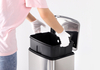 50Liter Pedal Control Stainless Steel Trash Can with soft close