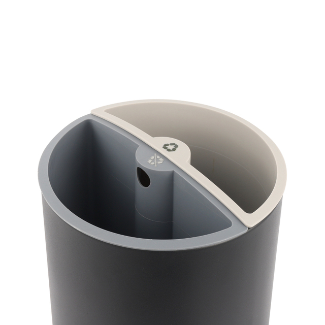 10Liter Round Double Layer Recycle Bins For Office 