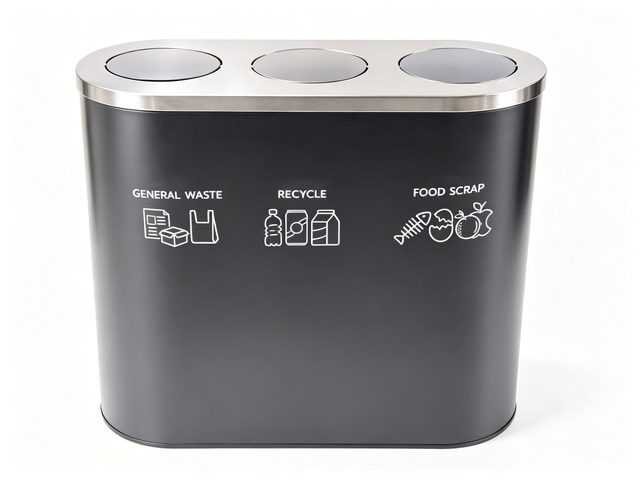 Circular Commercial Waste Bin for Airport HW-168G