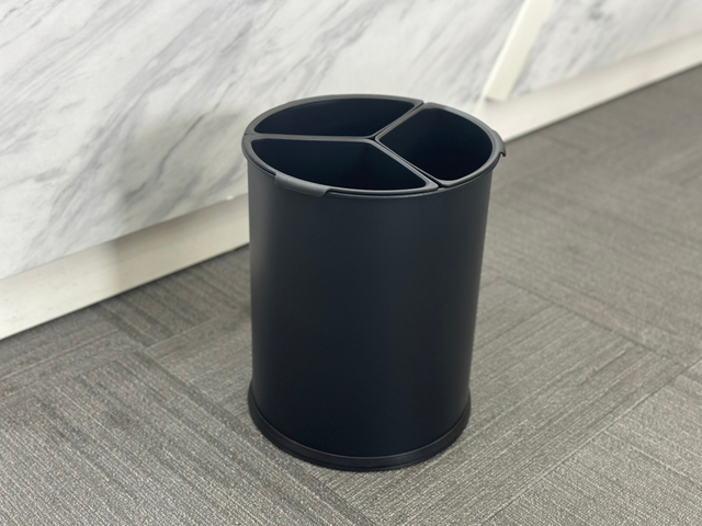Hotel Trash Can with 3 Inner Compartments KL-74