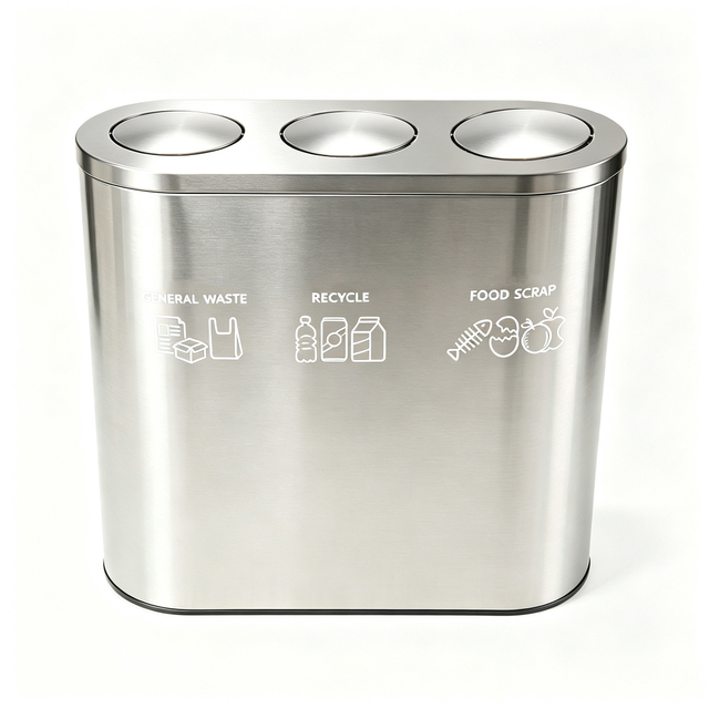 Circular Commercial Waste Bin for Airport HW-168G